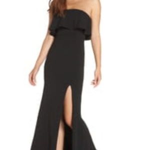 Lulu's Off the Shoulder Maxi Gown